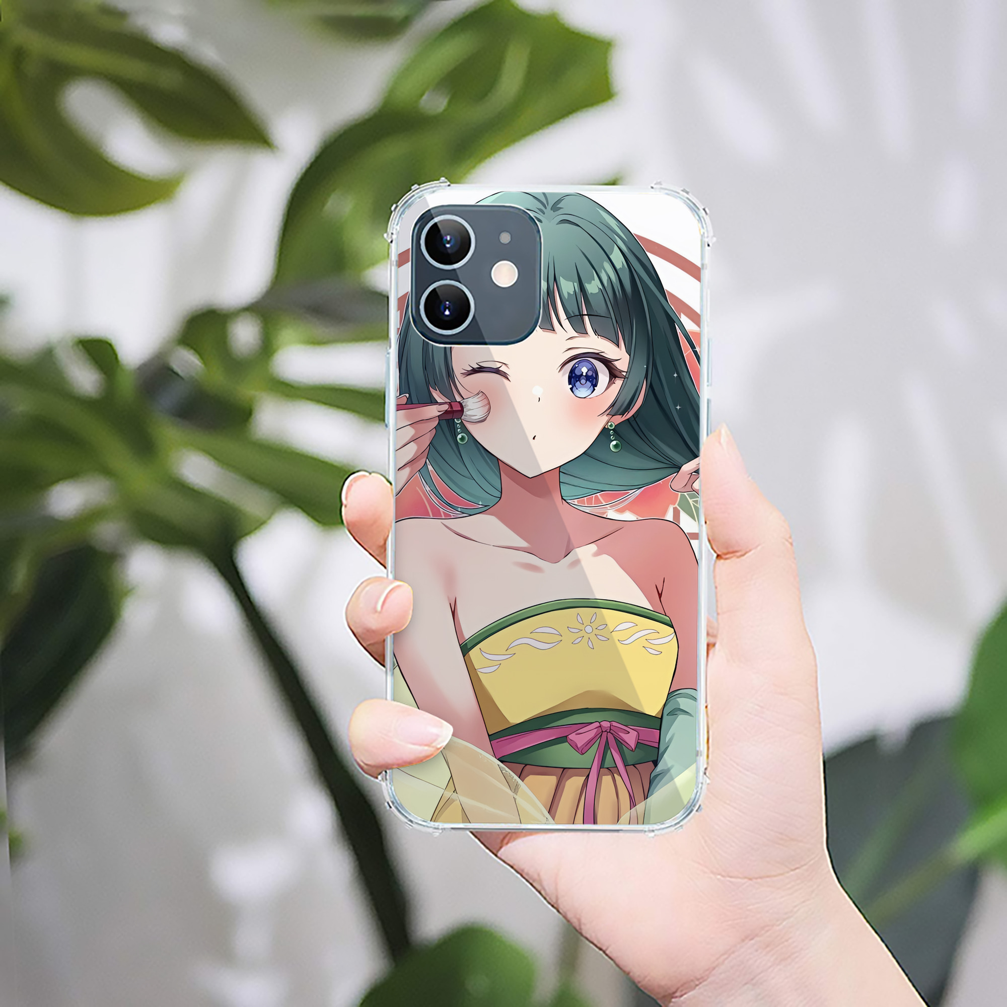 （画像用） 薬屋のひとりごと The Apothecary Diaries 【iPhone 12シリーズ対応】透明スマホケース（クリアソフトケース）